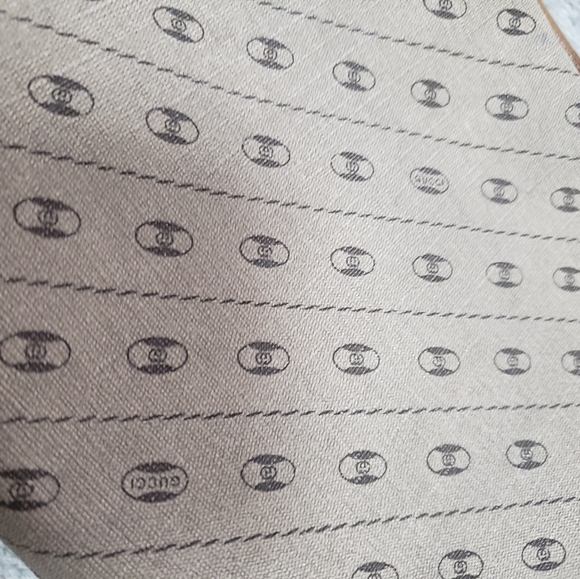 VINTAGE GUCCI Brown Cross body Purse - Picture 8 of 12